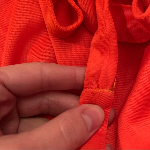 Vintage 70s Halter Plunge Maxi Dress Leg Slit S - Picture 13 of 15